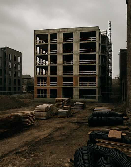 Environmental site inspection addressing air quality, noise, and contamination risks for HUD projects.